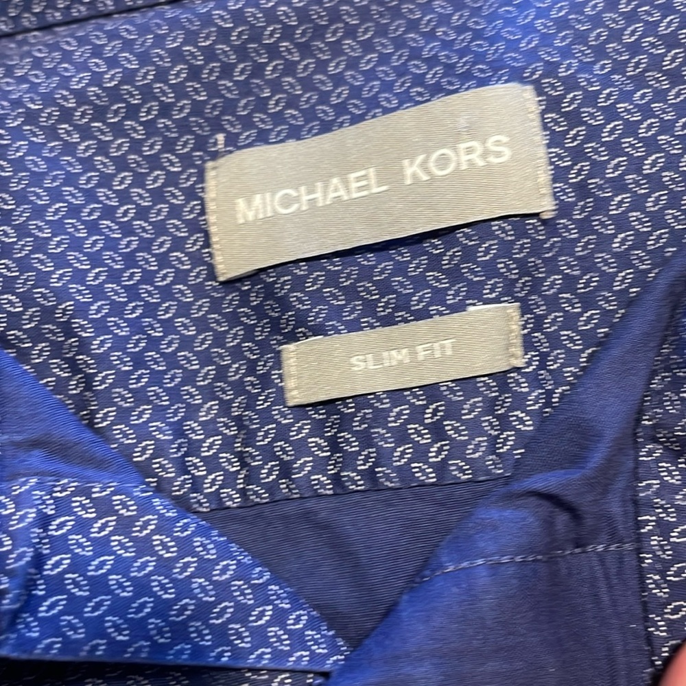 Michael Kors slim fit button down